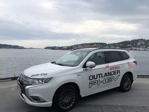 Mitsubishi outlander phev 2019 rekkevidde