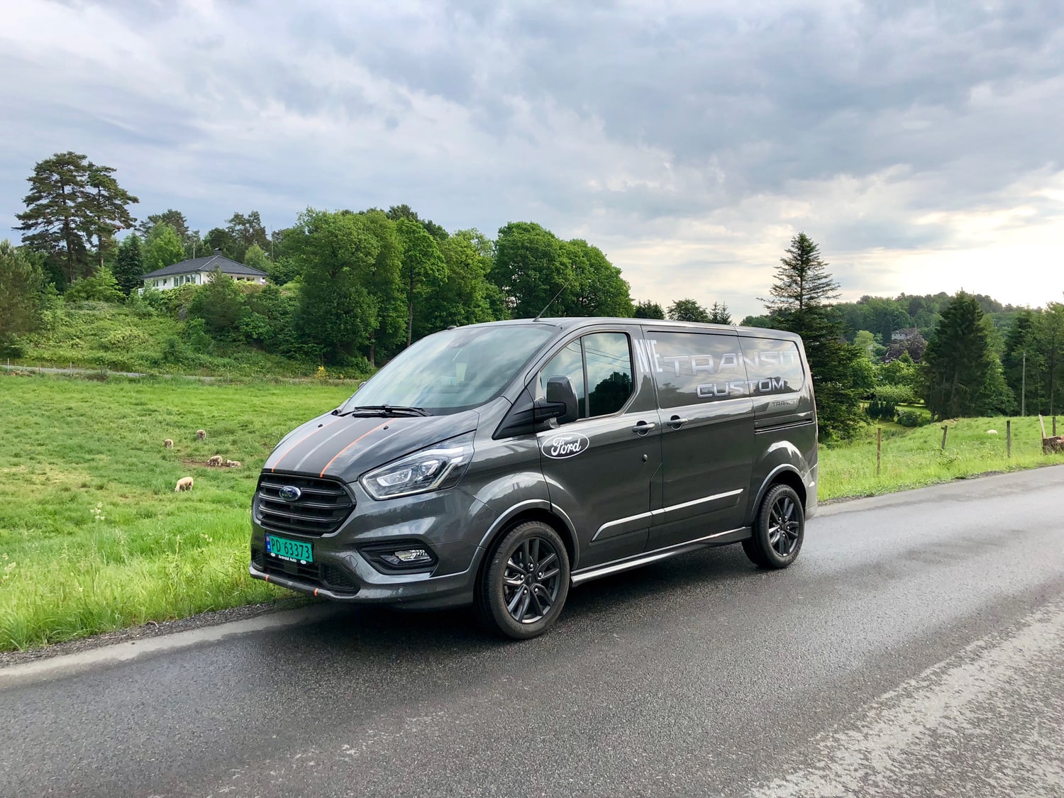 Test av nye Ford Transit Custom Sport (juni 2018) - Nybiltester